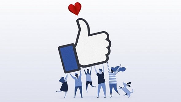 Facebook - ilustrační
