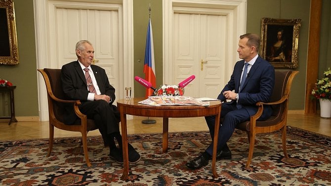 Jaromír Soukup, Miloš Zeman, Týden s prezidentem