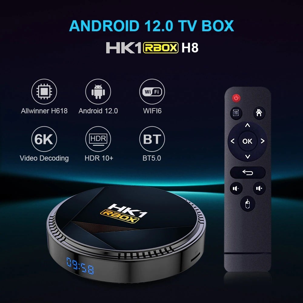 Vontar H1 a HK1 RBOX R8