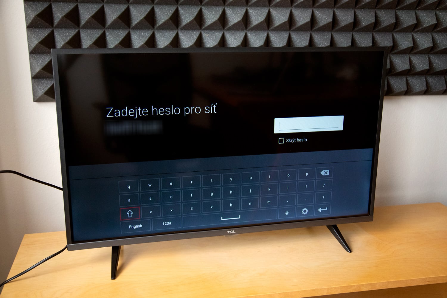 TCL 32ES580 - první zapnutí