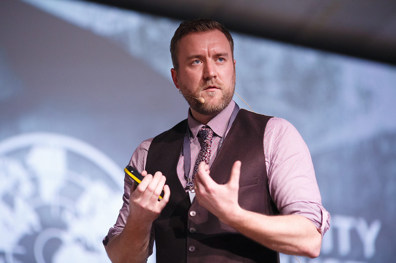 Adam Boulton, viceprezident BlackBerry pro security.