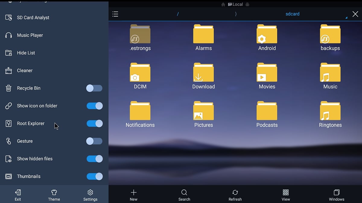 Root Check a Media Centrum