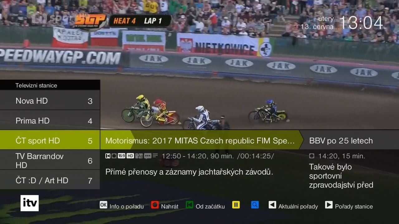 Interaktivní TV (ITV) - řešení společnosti Itself