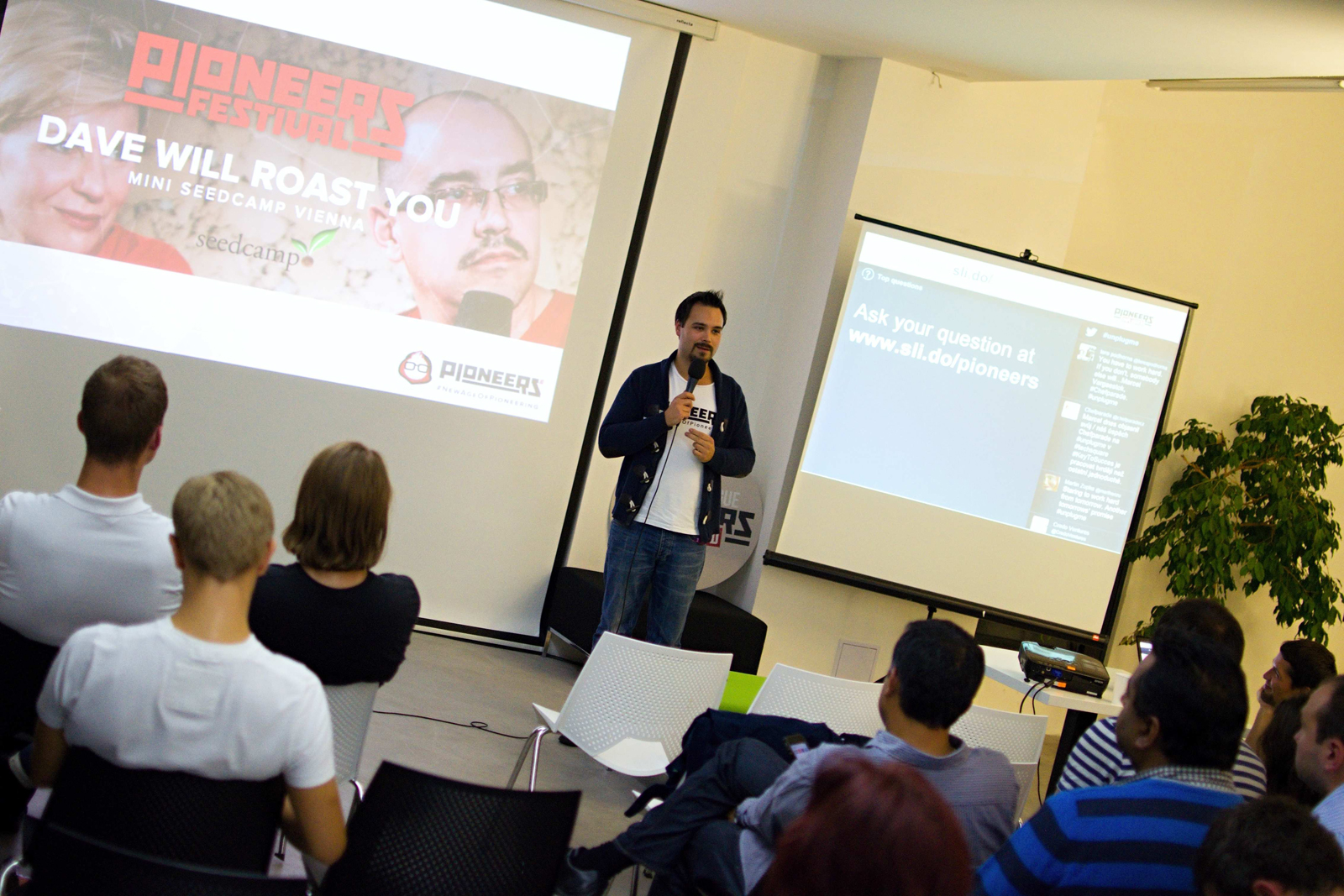 Tim Röhrich zve na Pioneers Festival