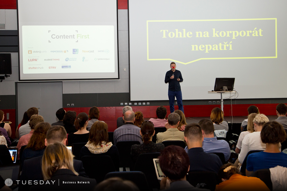 Adam Fendrych na Content First 2015