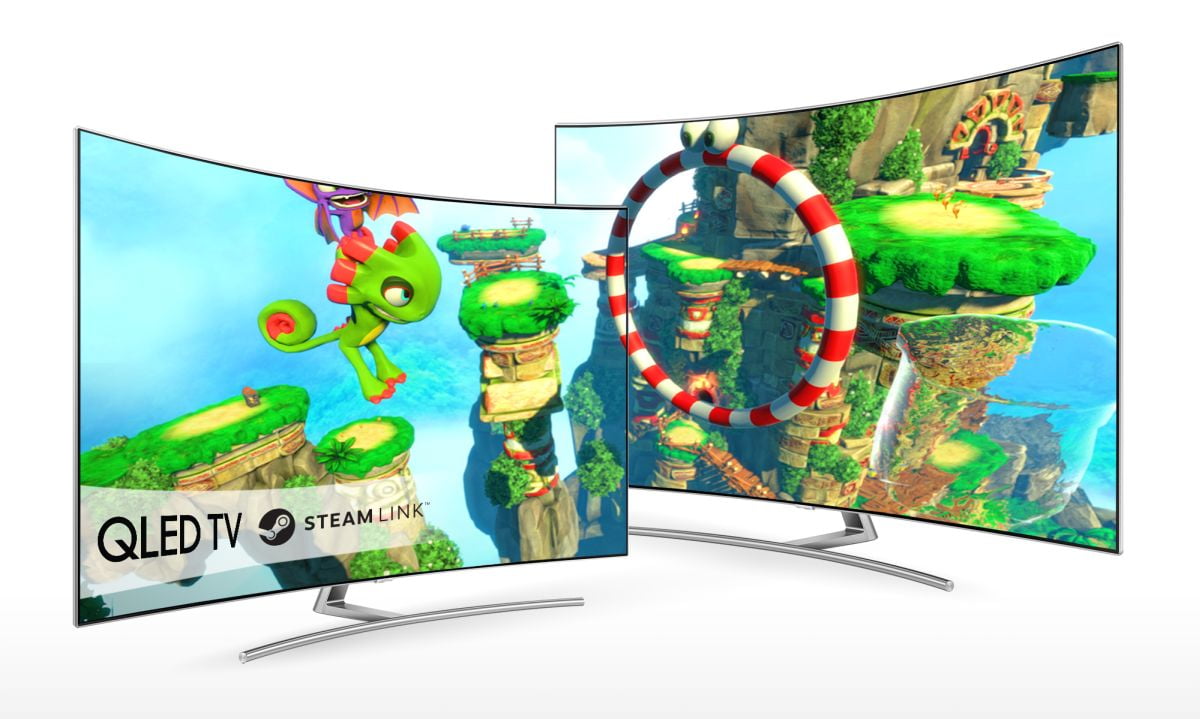 Samsung a Steam Link