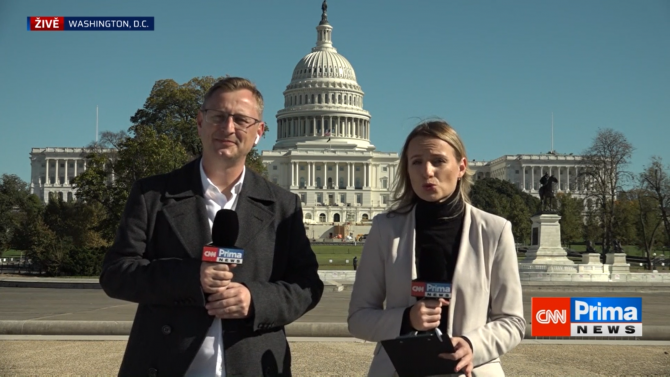 Americké volby na CNN Prima News