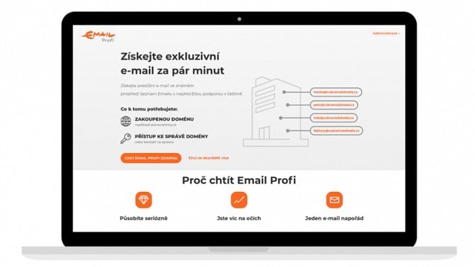 Seznam.cz - Email Profi
