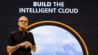Šéf Microsoftu Satya Nadella.