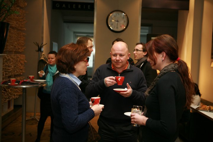 Kateřina Hrubešová (SPIR), Jaroslav Kábele (iDnes) 