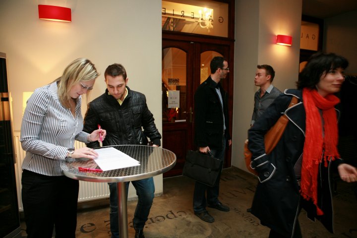 Registrace příchozích