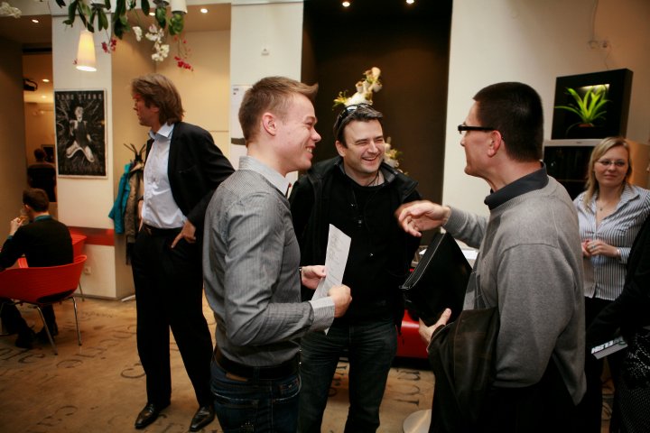 Zleva: Michal Zolman, Ján Simkanič (oba Internet Info), Igor Šmerda (Nokia)