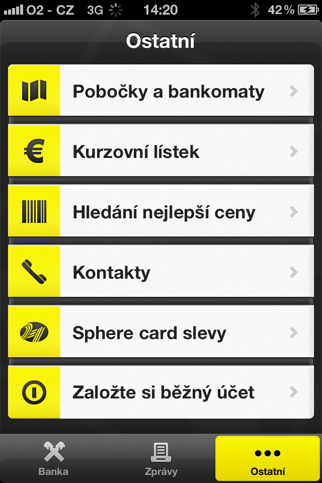 Mobilní eKonto