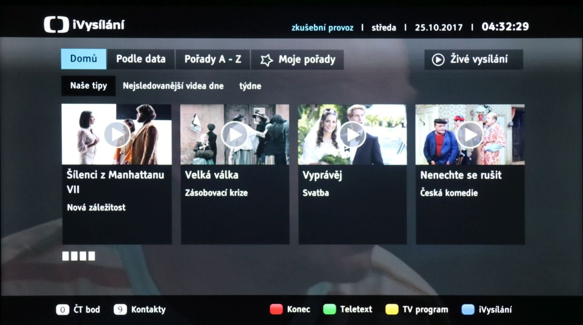 Sencor SLE 55US500TCS - HbbTV