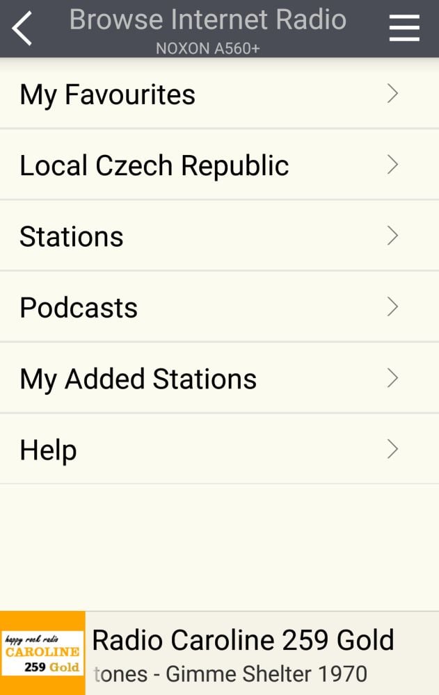 Noxon Remote - aplikace pro Android a dálkový ovladač
