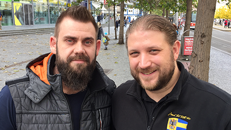 Oldřich Štěrba (vlevo) a Jiří Olšanský