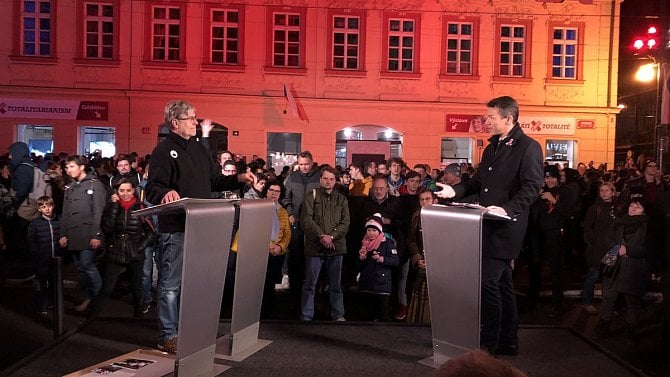 Vysílání ČT24 17. listopadu 2019