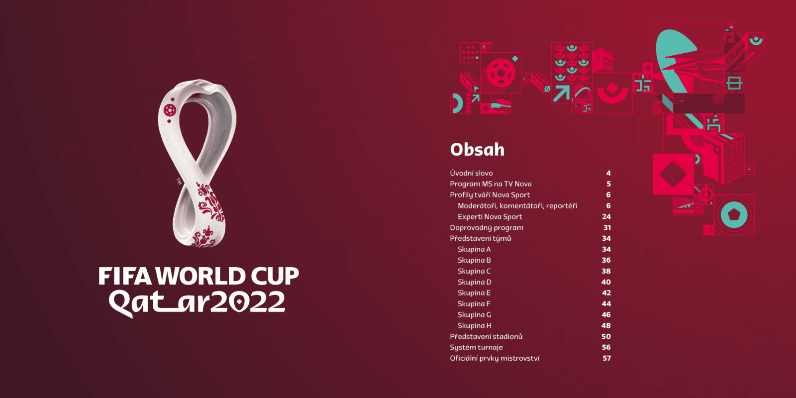 MS ve fotbale na TV Nova - 2022