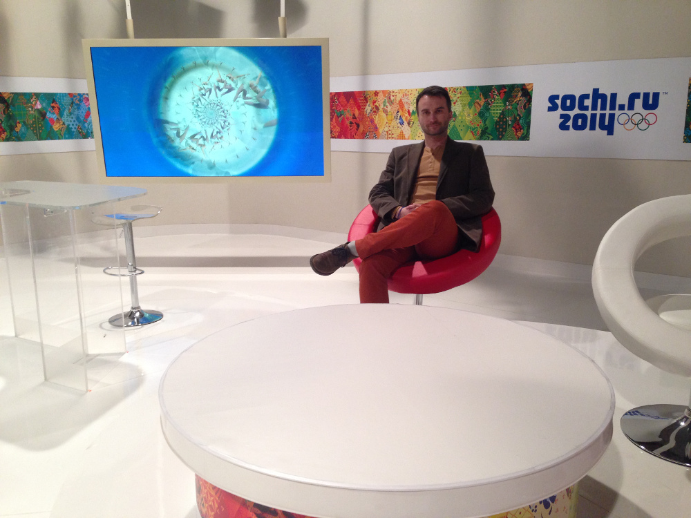 Slovenská televize představila olympijské studio pro ZOH 2014