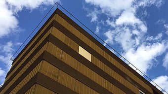 Brumlovka, budova Delta, sídlo českého Microsoftu a HP.