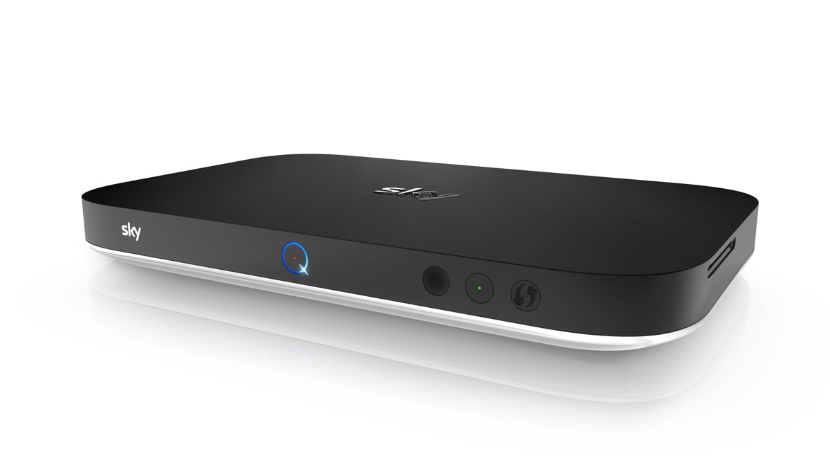 Instalovaný a zapojený set-top box