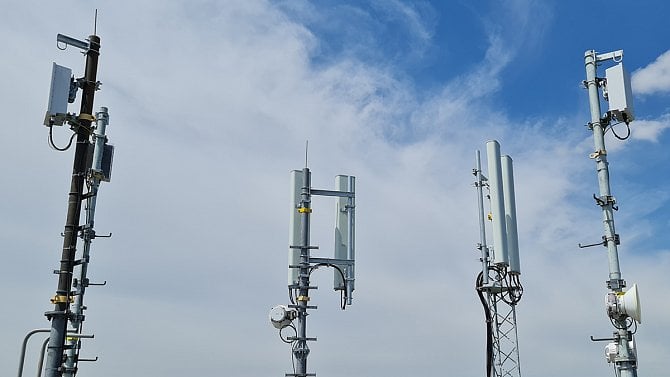 5G vysílač O2 a CETINu