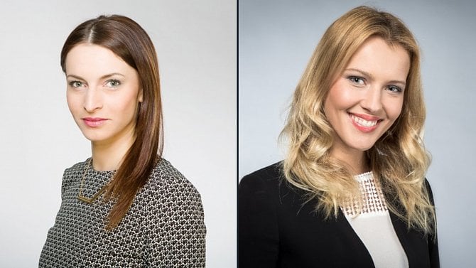 Jana Peroutková a Linda Bartošová