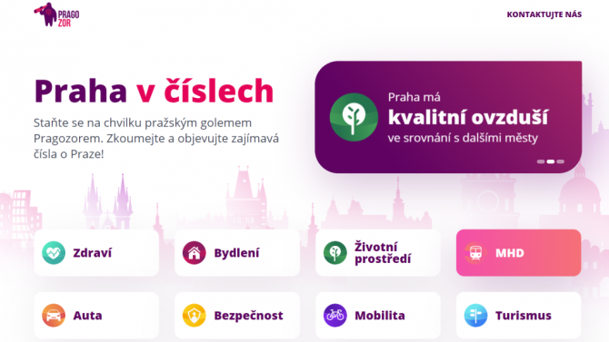 Pragozor.cz - web