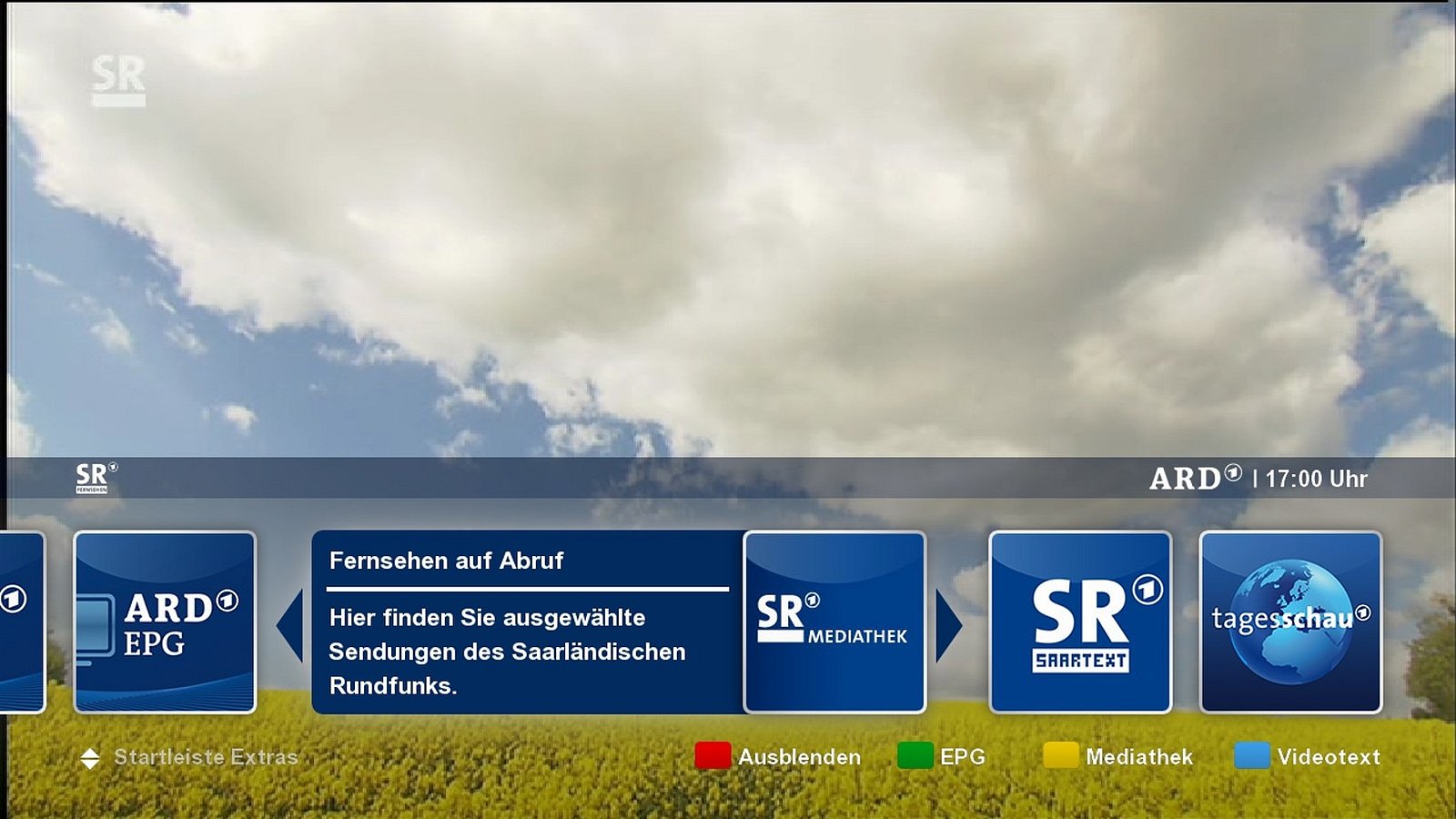 Saarländischer Rundfunk a jeho HbbTV aplikace
