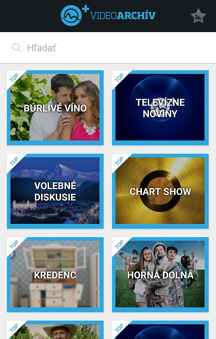 Slovenské - Markíza+Videoarchiv