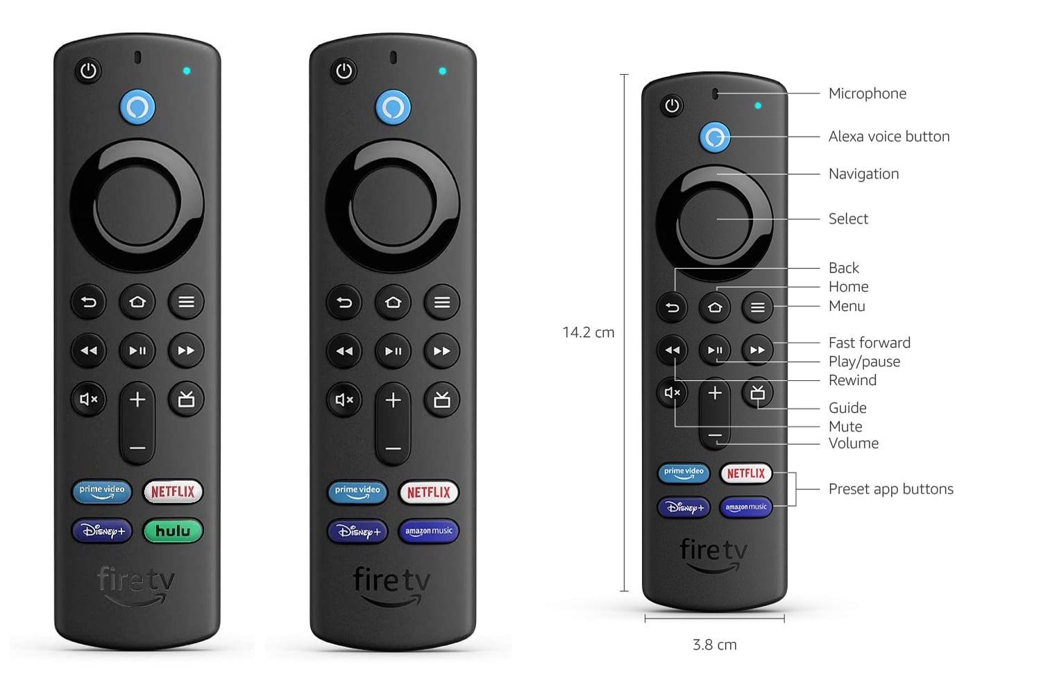 Dálkový ovladač s Alexou 3. generace