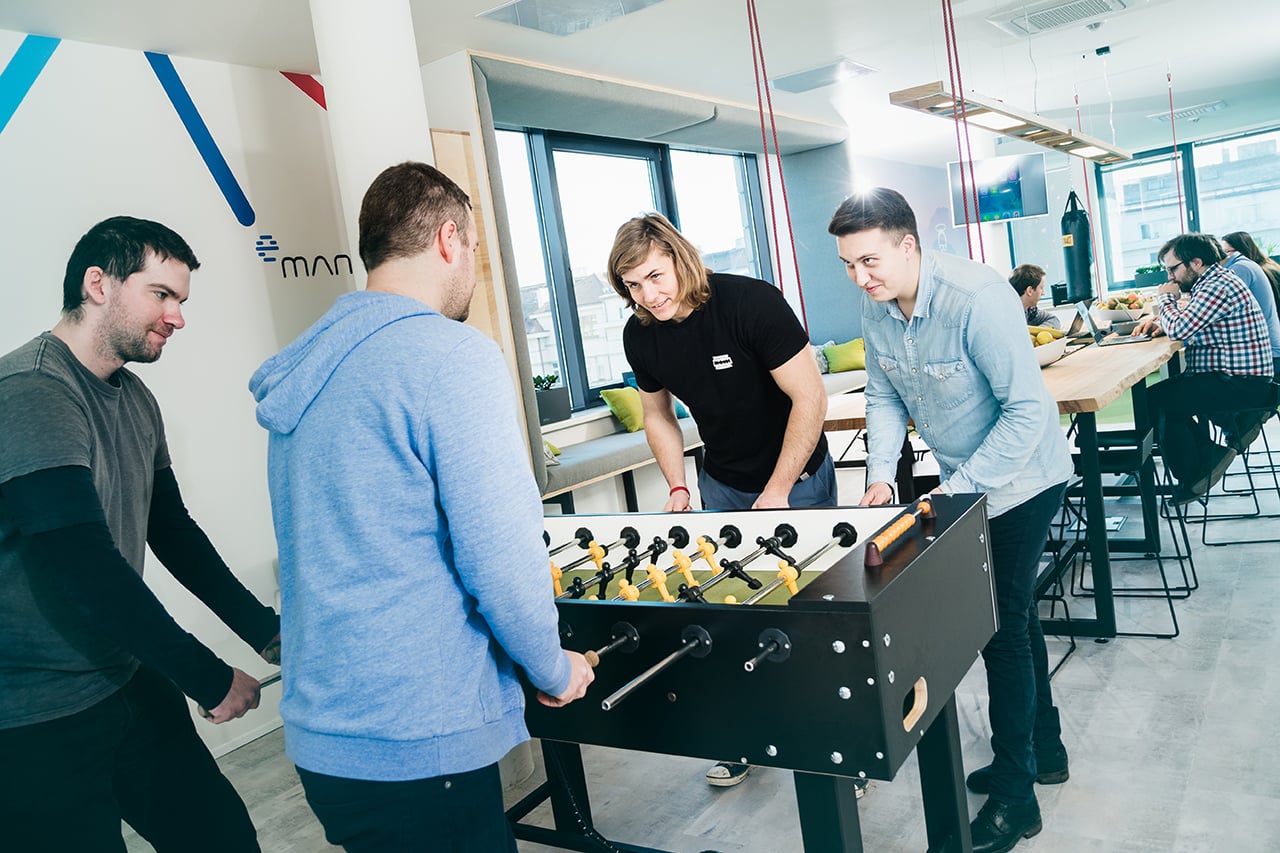 Nové kanceláře vývojářů eMan v pražských Holešovicích