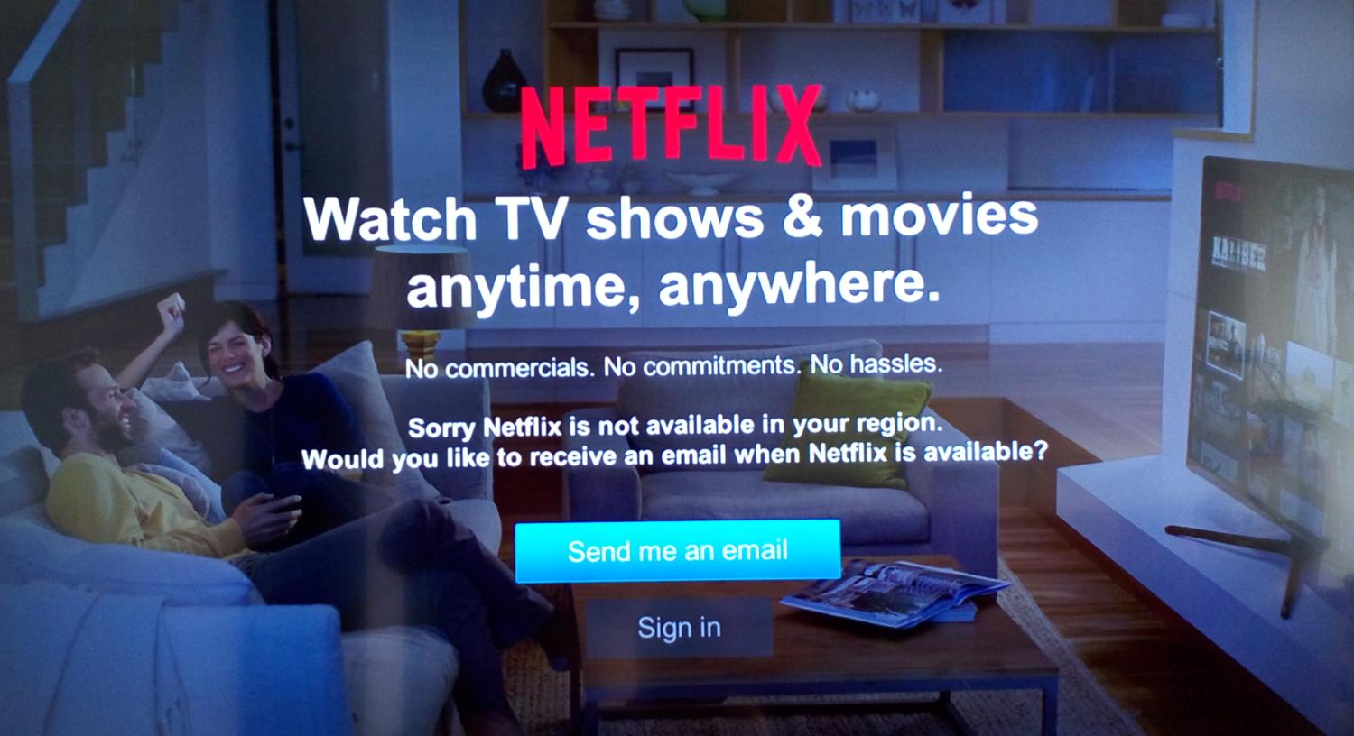 Philips 55PUH6400 – Netflix