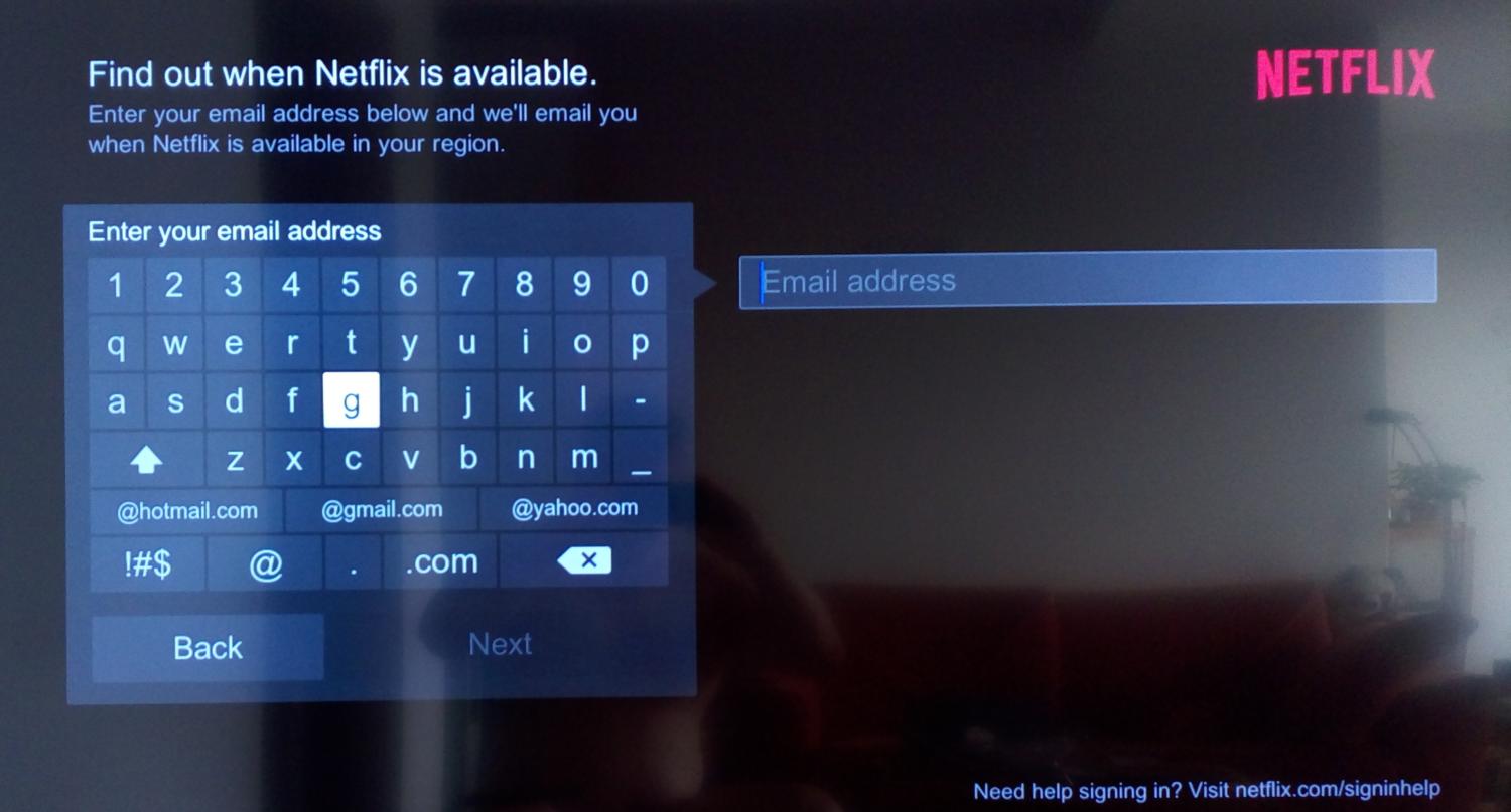 Philips 55PUH6400 – Netflix