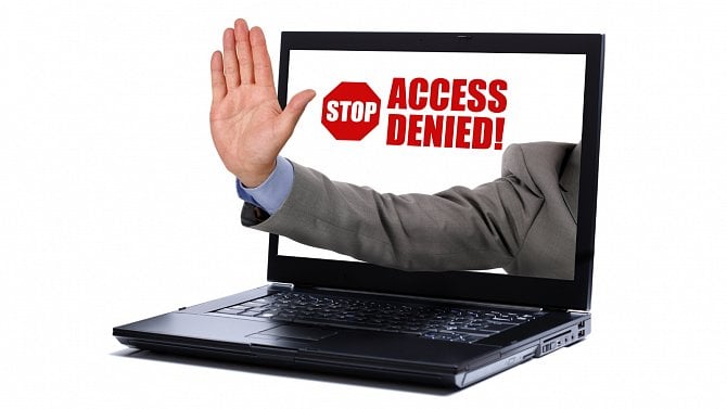 Cenzura internetu - access denied