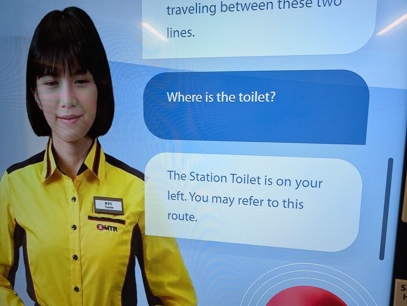 Umělá inteligence v metru v Hongkongu