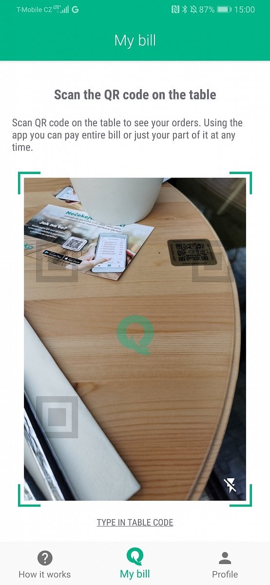 Qerko: bezkontaktní placení přes QR kódy a chytrý telefon