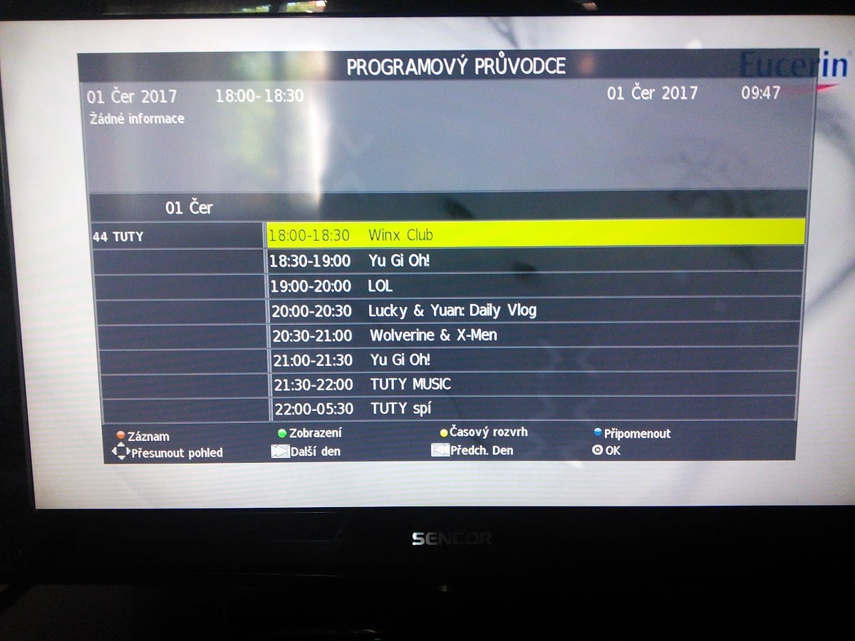 Tuty TV - EPG