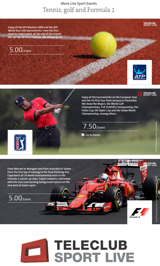 Swisscom TV 2.0 - Sport