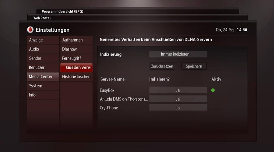 Ostatní systémová nastavení