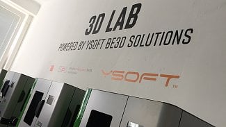 Učebna 3D tisku na Střední průmyslové škole na Proseku v Praze.