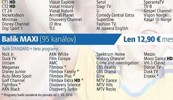 Digi Slovakia, podzim 2016.