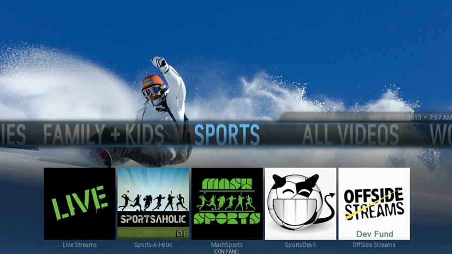 Galerie originálního uživatelského prostředí