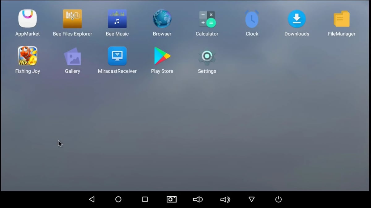 GUI a přístup k aplikacím