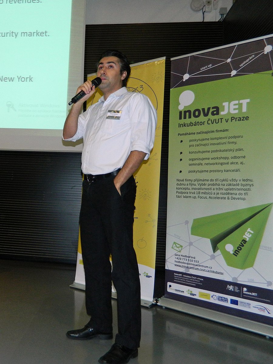 Babak Mahdian na konferenci „Go Global“