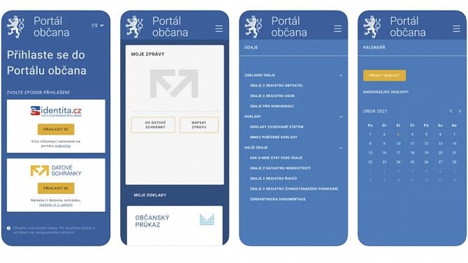 Gov.cz - mobilní aplikace - Portál občana