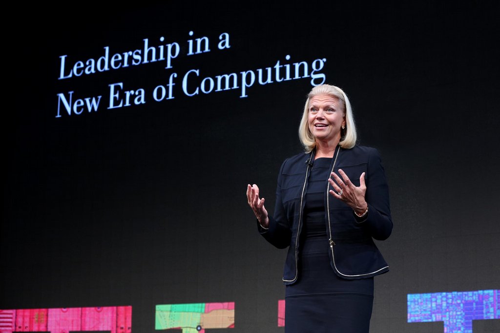 Šéfka IBM Virginia Rometty.