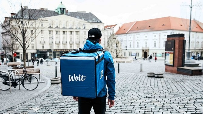 Wolt - Brno - kurýr