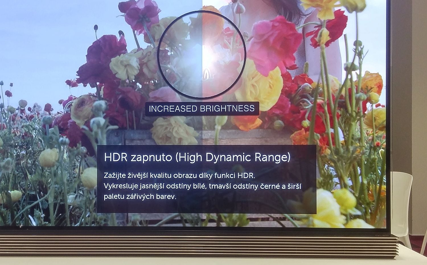 LG Signature OLED - HDR