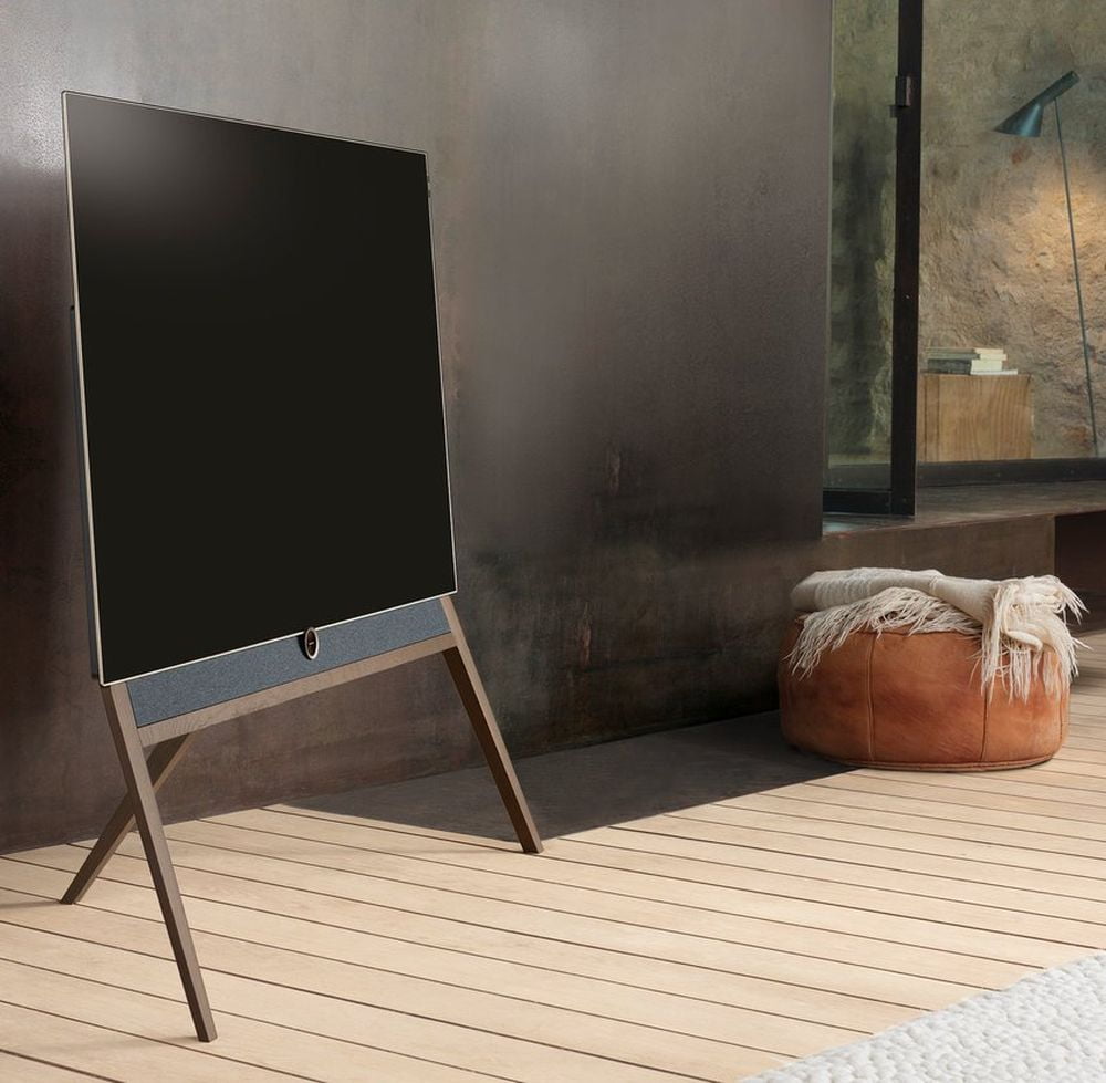 Loewe Bild 5 OLED - design, dřevo
